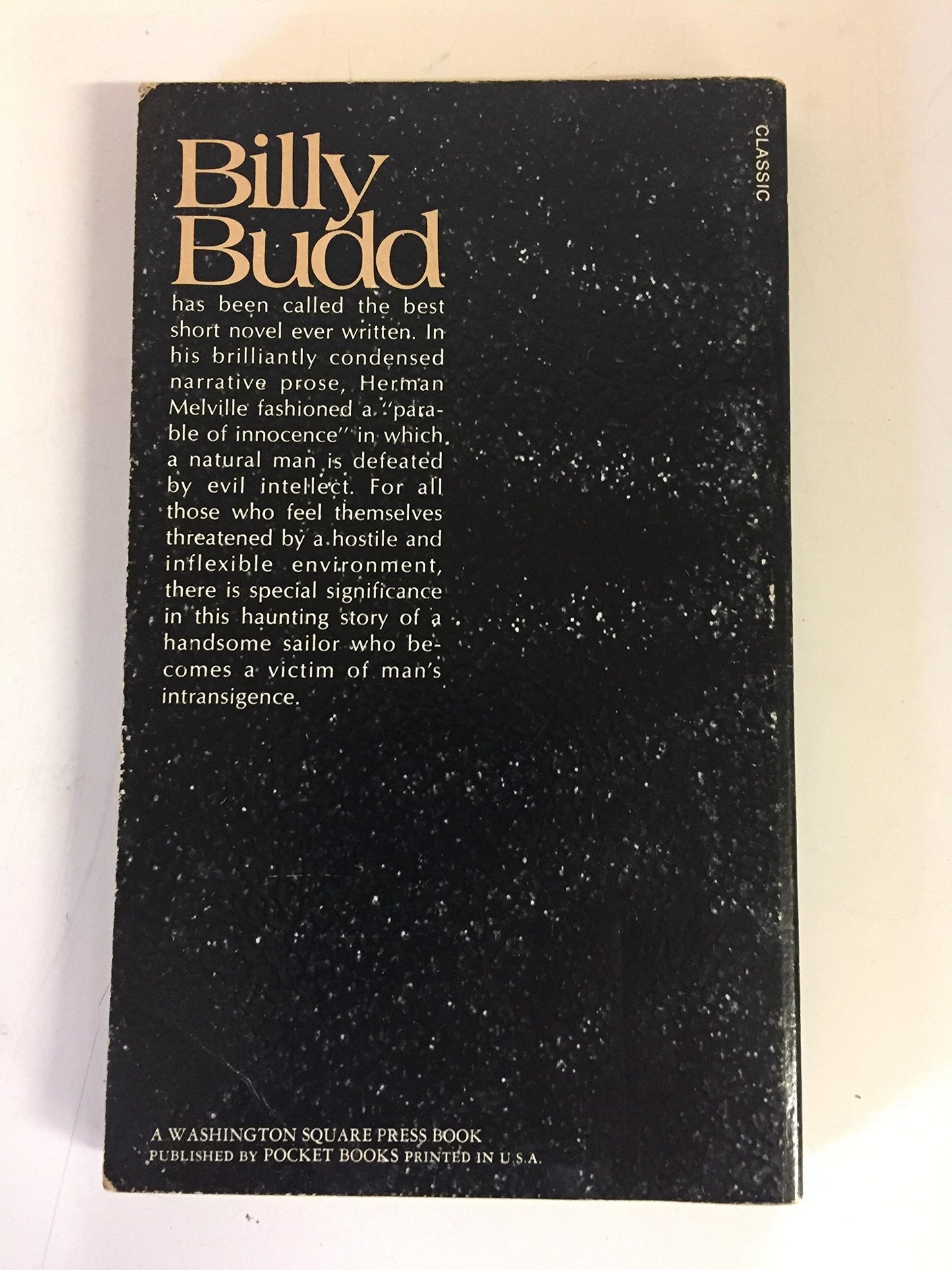 Vintage 1973 Mass Market Paperback Billy Budd Herman Melville