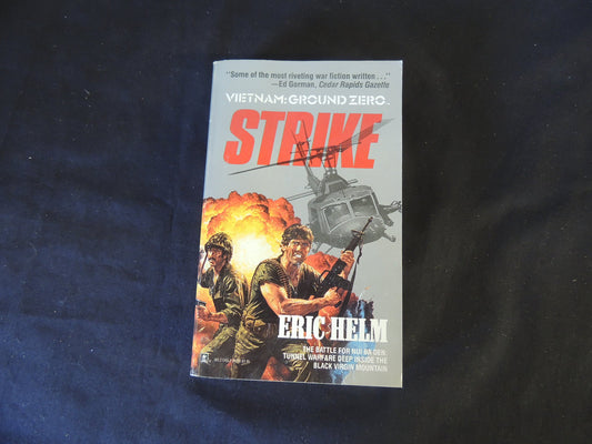 Vintage 1989 Vietnam: Ground Zero: Strike Eric Helm First Edition