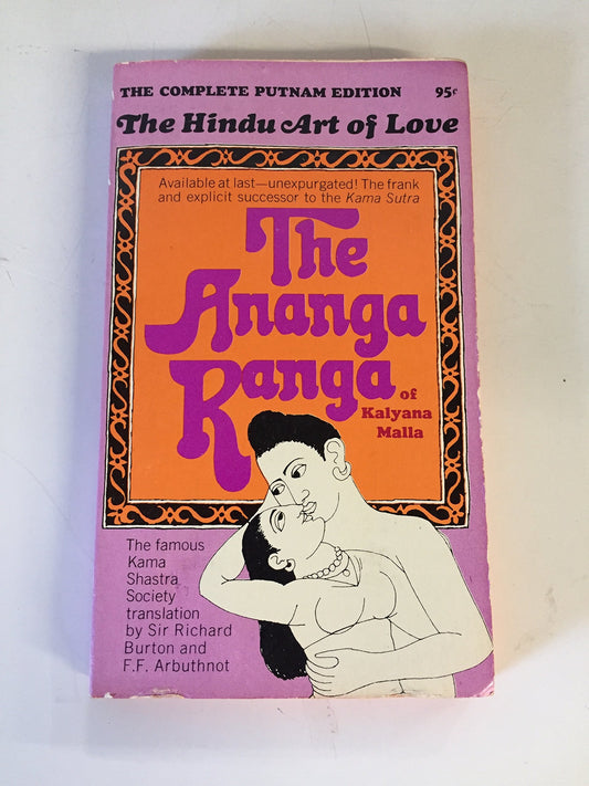 Vintage 1964 Mass Market Paperback The Hindu Art of Love: Ananga Ranga of Kalyana Malla Kama Shastra Society Sir Richard Burton FF Arbuthnot