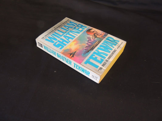 Vintage 1990 Mass Market Paperback Tekwar William Shatner ACE Books First Ed