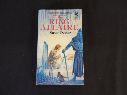 Vintage 1981 Mass Market Paperback The Ring of Allaire Susan Dexter Del Rey Ballantine Books First Printing