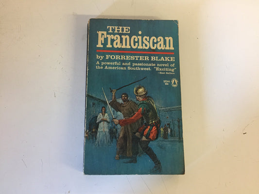 Vintage 1963 Mass Market Paperback The Franciscan Forrester Blake Popular Library First Printing