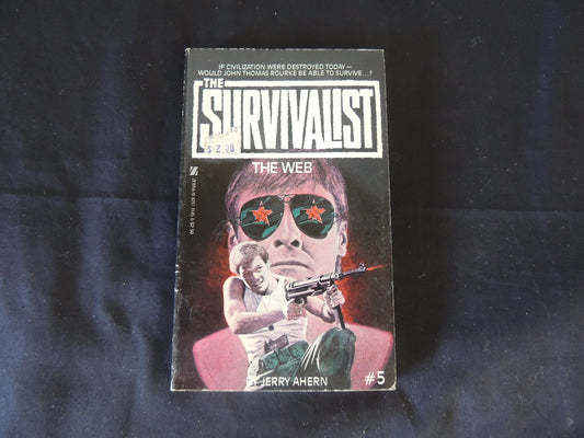 Vintage 1983 Mass Market Paperback The Survivalist #5 The Web Jerry Ahern