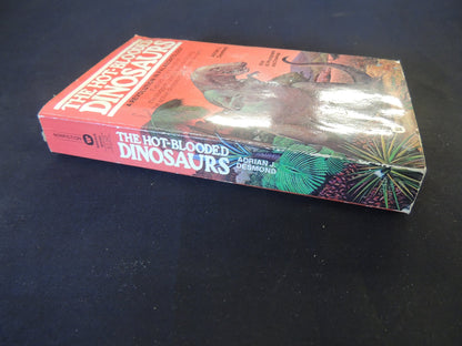 Vintage 1977 Mass Market Paperback The Hot-Blooded Dinosaurs: A Revolution in Paleontology Adrian J. Desmond Warner Books First Printing