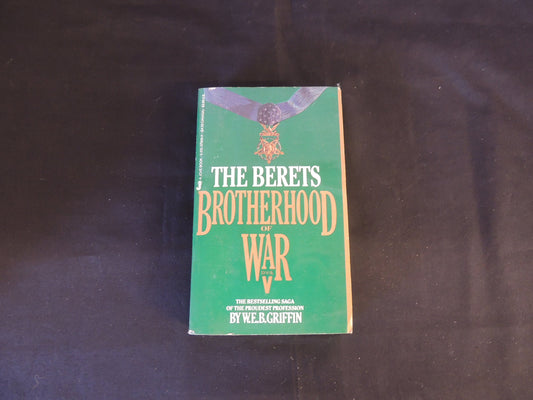Vintage 1985 Mass Market Paperback Brotherhood of War Book V: The Berets W.E.B. Griffin Jove First Edition