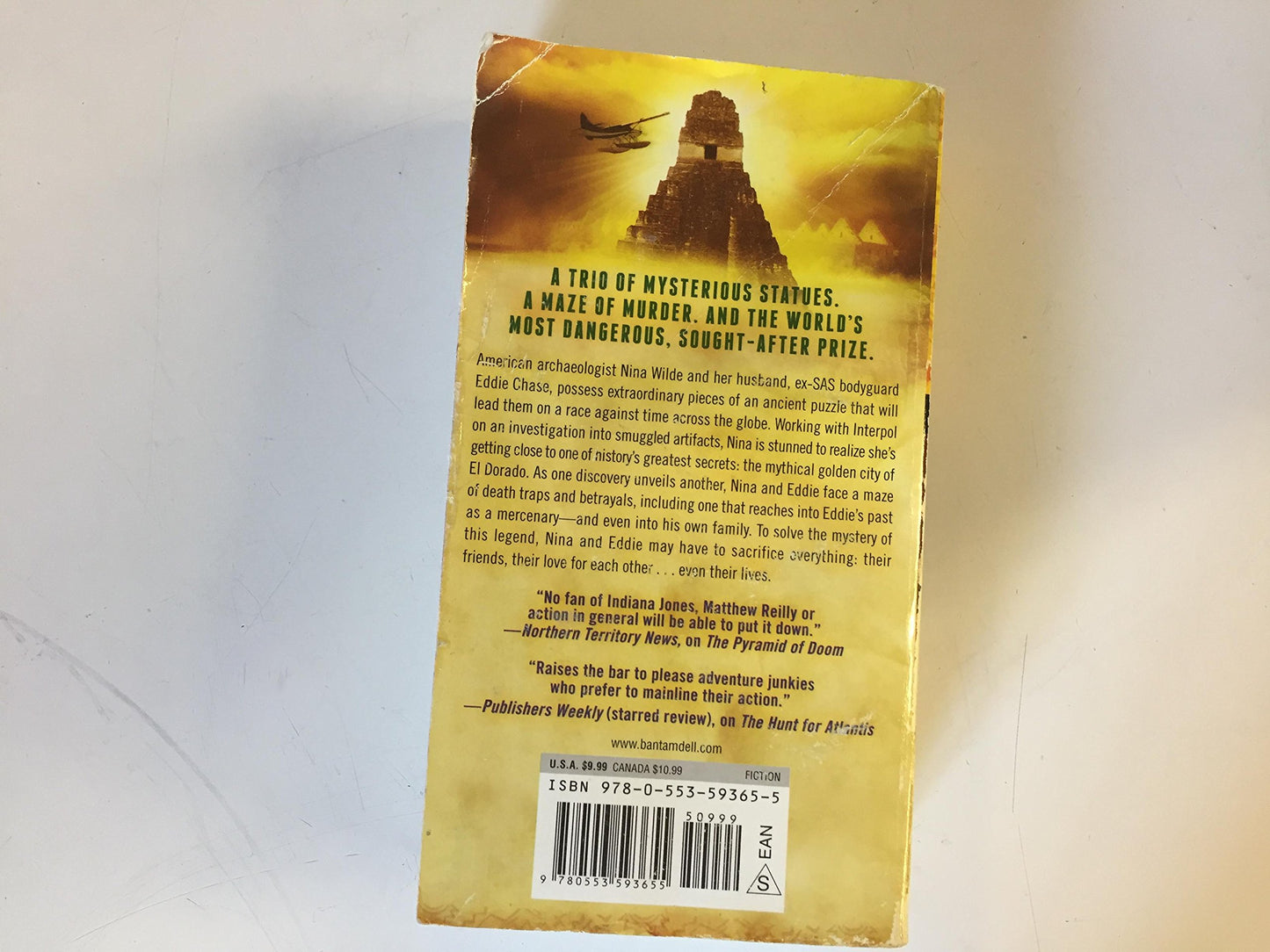 2011 Mass Market Paperback Empire of Gold Andy McDermott