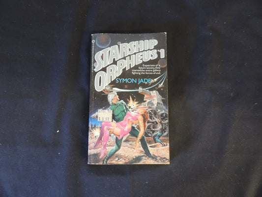 Vintage 1982 Mass Market Paperback Starship Orpheus No. 1 Symon Jade First Edition