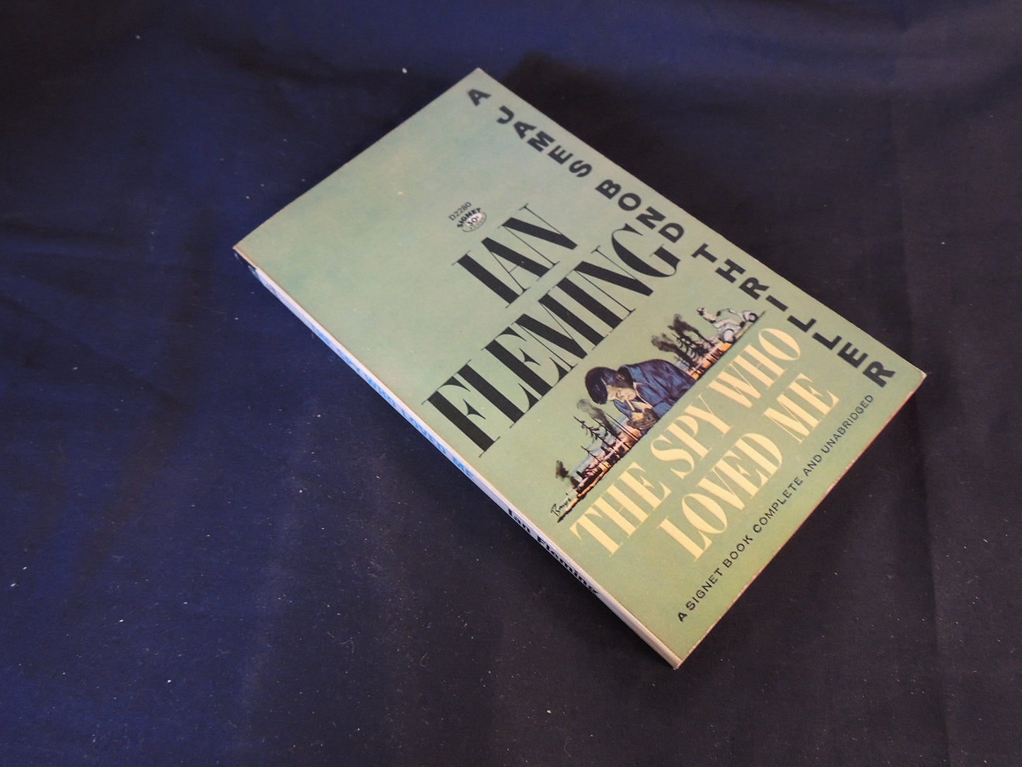 Vintage 1962 Mass Market Paperback The Spy Who Loved Me Ian Fleming