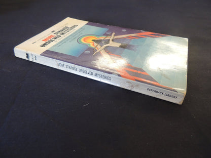 Vintage 1969 Mass Market Paperback MORE Strange Unsolved Mysteries Emile Schurmacher Paperback Library First Ed