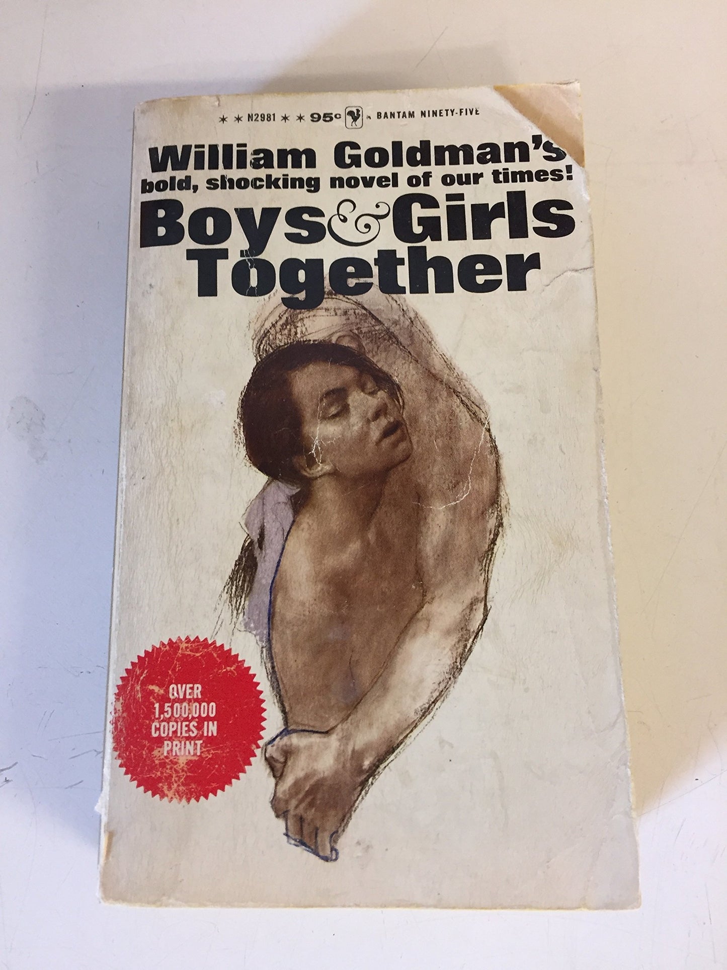 Vintage 1967 Mass Market Paperback Boys & Girls Together William Goldman