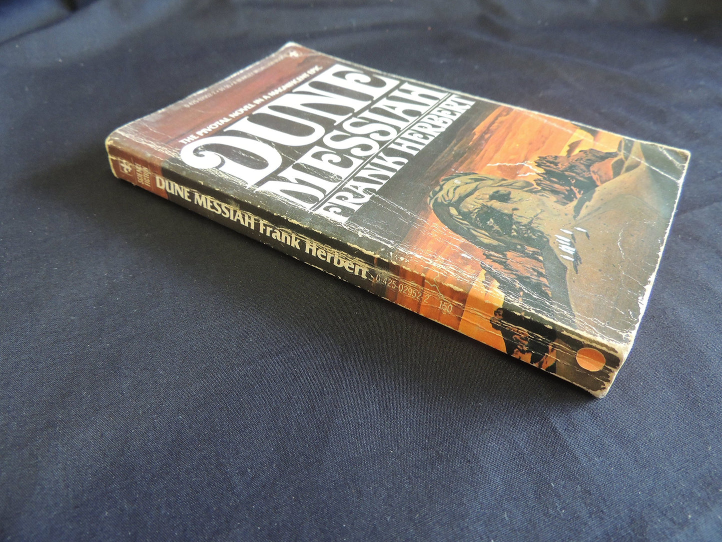 Vintage 1975 Mass Market Paperback Dune Messiah Frank Herbert