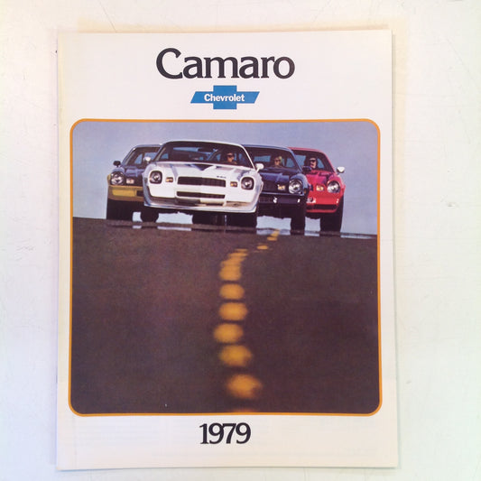 Vintage 1978 Chevrolet 1979 Camaro Informational Sales Brochure Berlinetta Z28