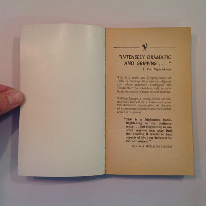 Vintage 1953 Mass Market Paperback The Deceivers John Masters Bantam First Edition