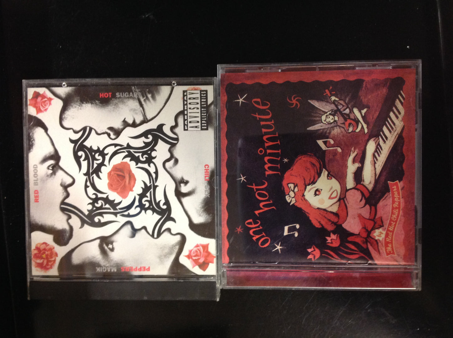 BARGAIN SET of 2 CD's Red Hot Chili Peppers RHCP One Hot Minute Blood Sugar Sex Magic