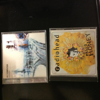 BARGAIN SET of 2 CD's Radiohead Ok Computer Pablo Honey