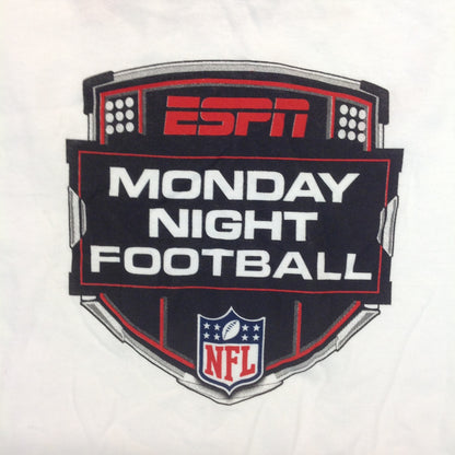Vintage 1990's ESPN GMC NFL Monday Night Football White Gildan XL T-Shirt