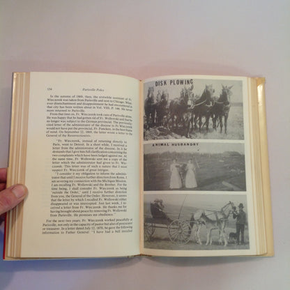 Vintage 1977 Hardcover First Edition PARISVILLE POLES: First Polish Settlers in USA? Michigan History