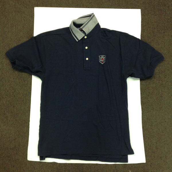 Vintage Authentic Tommy Hilfiger 100th US Amateur Baltusrol Navy Blue Cotton Men's Medium Golf Shirt