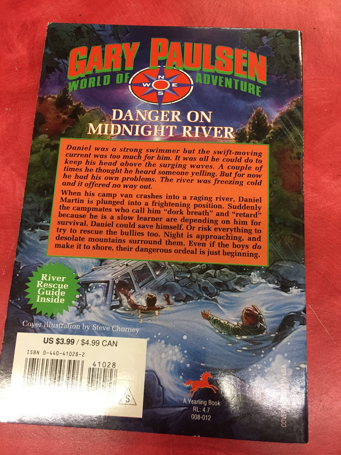 Gary Paulsen,  World of Adventure Danger on Midnight River