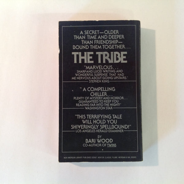 Vintage 1981 Mass Market Paperback THE TRIBE Bari Wood First Printing