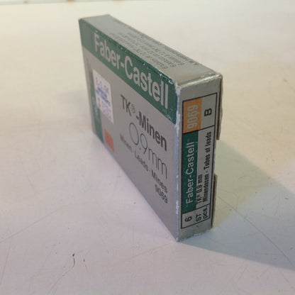 Vintage 1990's Faber-Castell Mechanical Pencil NOS Refill  Lead TK-Minen"3H" 0.9 mm 9069 Box of 6