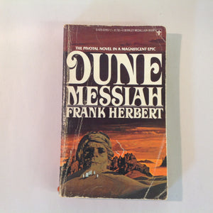 Vintage 1975 Mass Market Paperback DUNE MESSIAH Frank Herbert