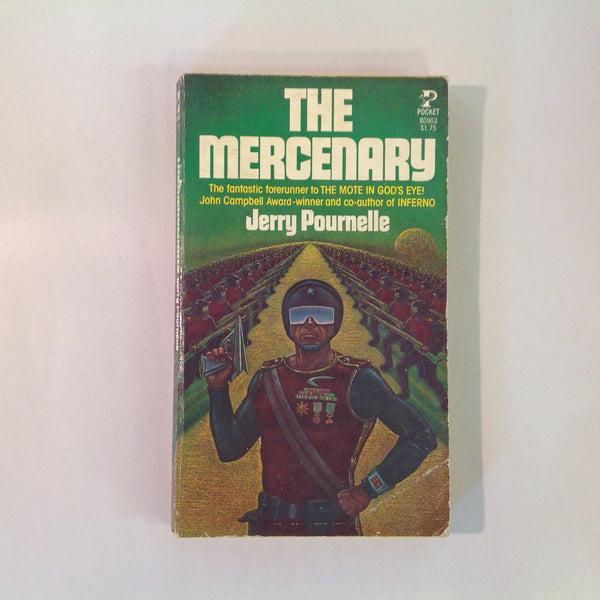 Vintage 1977 Mass Market Paperback THE MERCENARY Jerry Pournelle