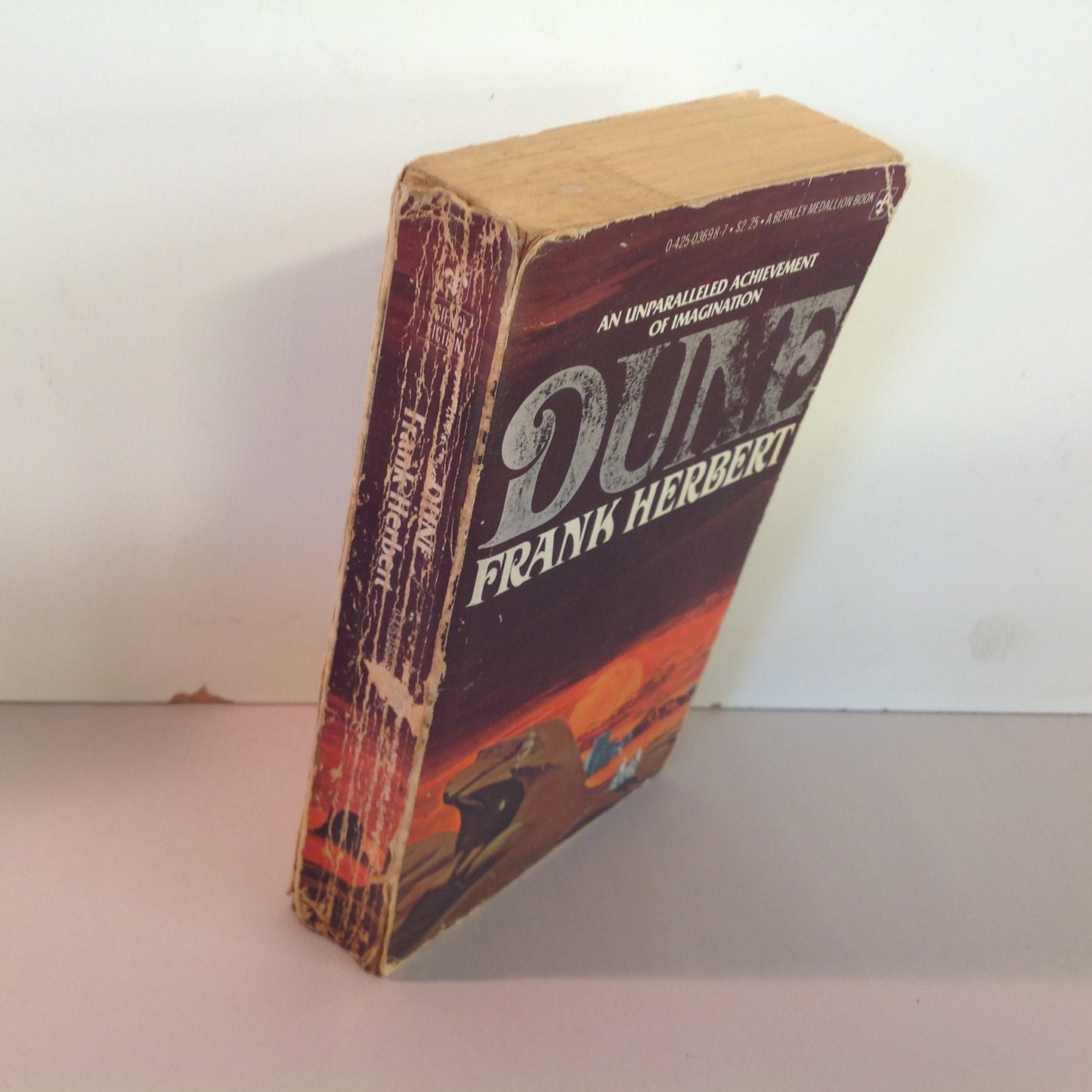 Vintage 1977 Mass Market Paperback DUNE Frank Herbert Science Fiction Classic Masterpiece Film