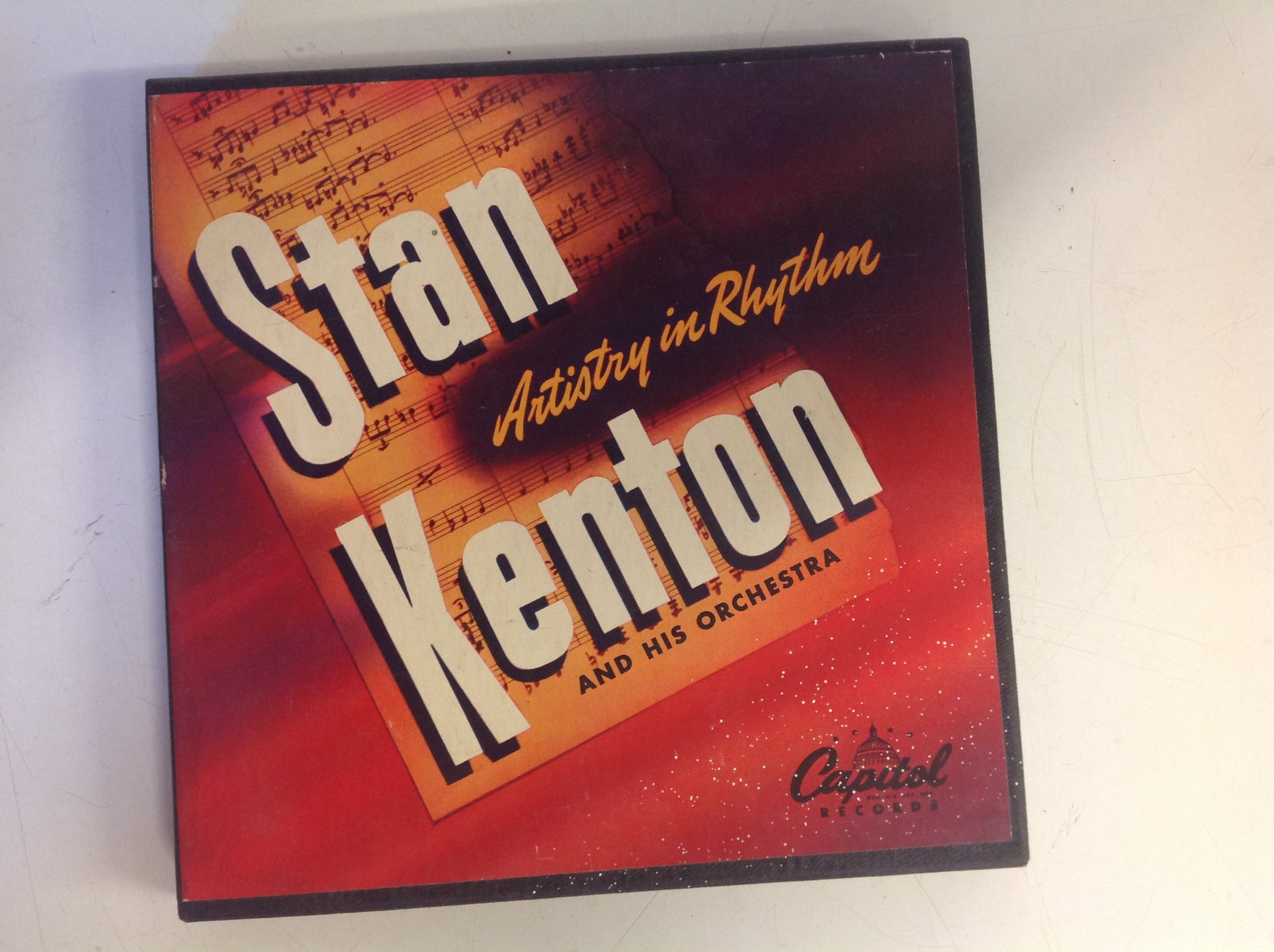 Vintage Stan Kenton & Orchestra 7-Piece 45 Record Box Set Artistry in Motion