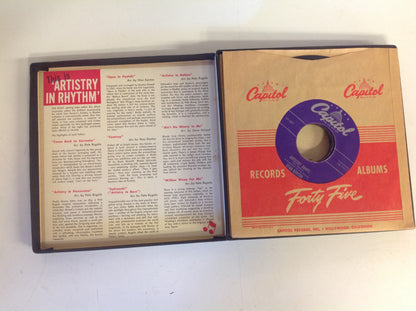 Vintage Stan Kenton & Orchestra 7-Piece 45 Record Box Set Artistry in Motion