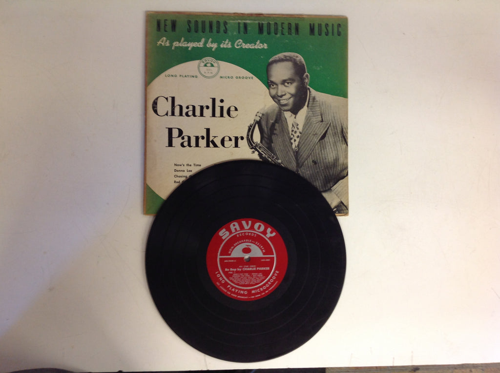 Vintage Charlie Parker Savoy Records 33 1/3 LP New Sounds In