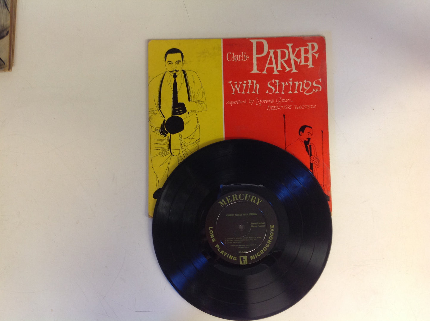 Vintage Charlie Parker With Strings Mercury Records LP MGC-501