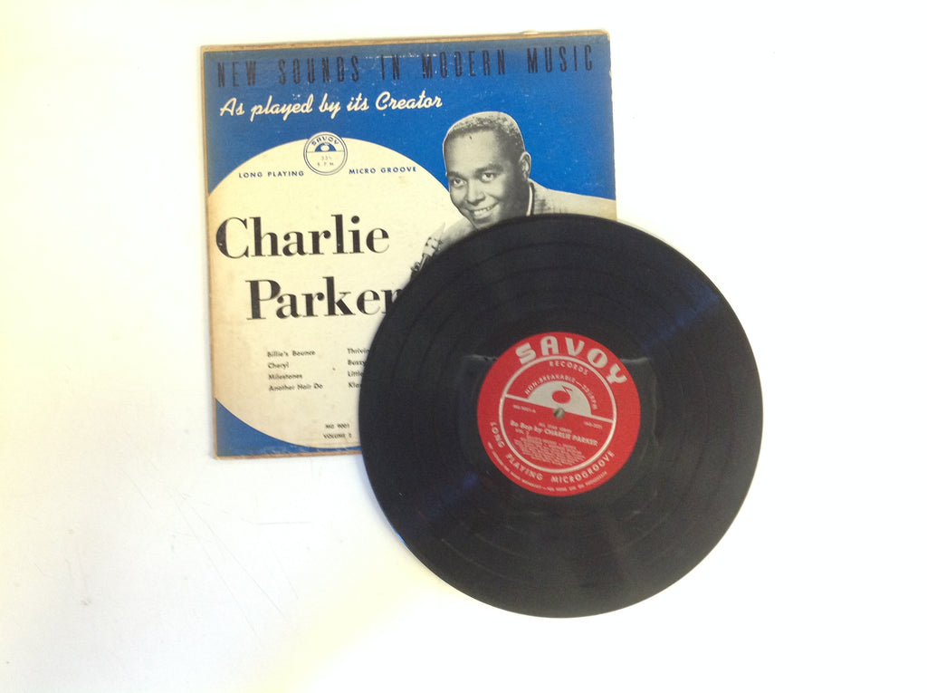 Vintage Charlie Parker Savoy Records Micro Groove LP New Sounds in