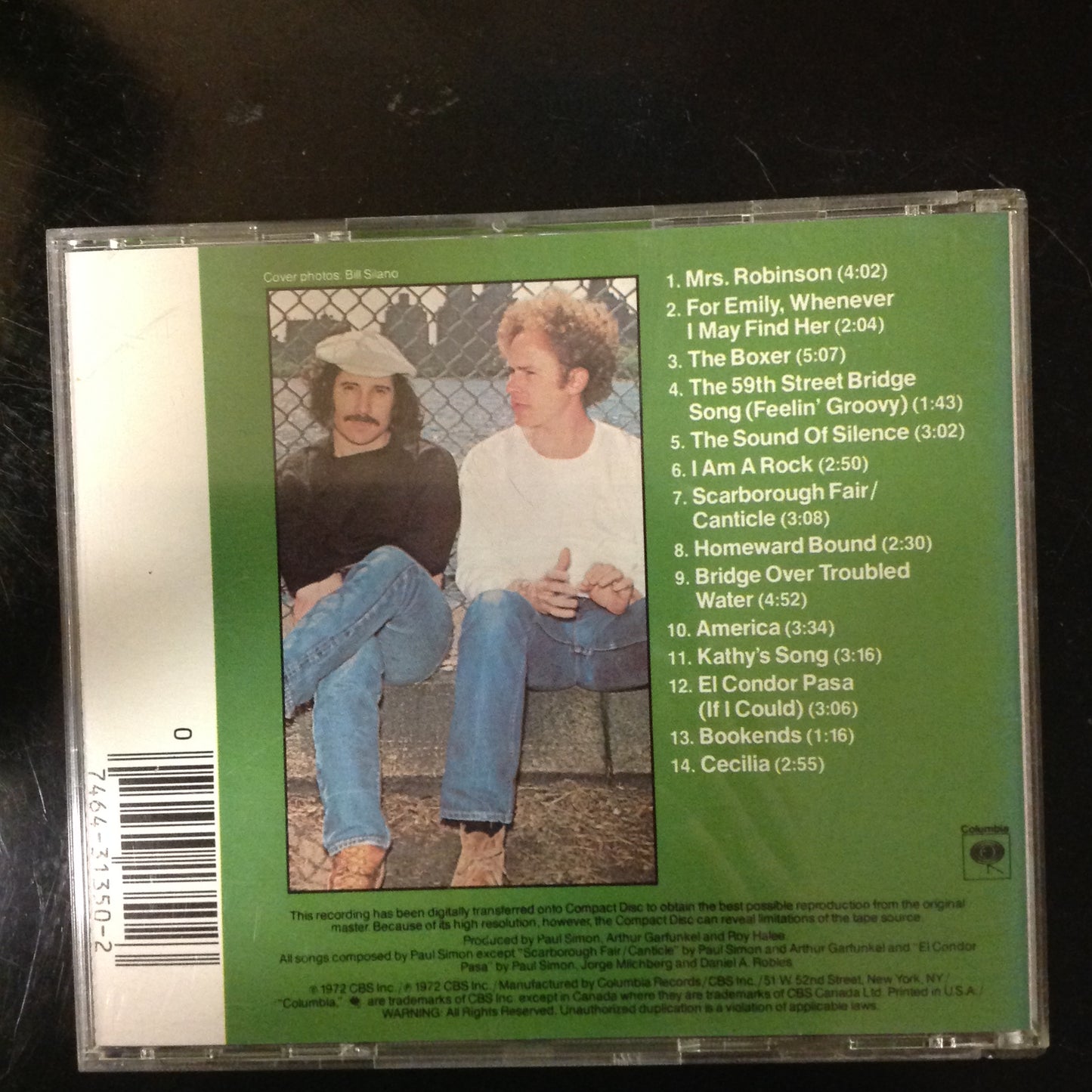 CD Simon and Garfunkel's Greatest Hits CK 31350 Columbia