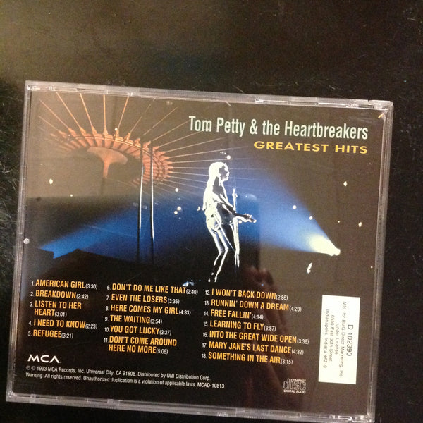 CD Tom Petty and the Heartbreakers Greatest Hits MCAD-10813 MCA