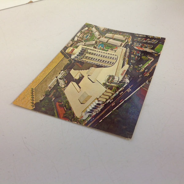Vintage 1967 Souvenir Color Postcard The Sands Hotel and Casino Gleaming New Tower Las Vegas Nevada