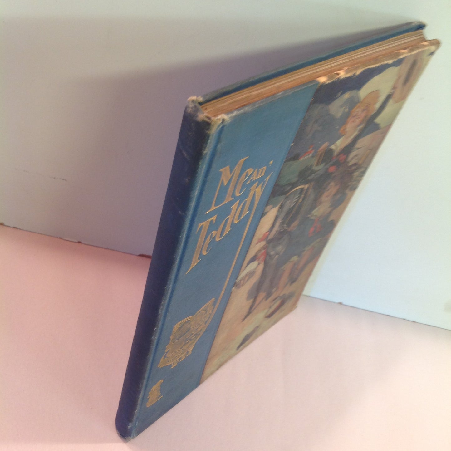 Antique 1906 Children's Hardcover Me An' Teddy LeRoy Hooker Will Garqueville First Edition