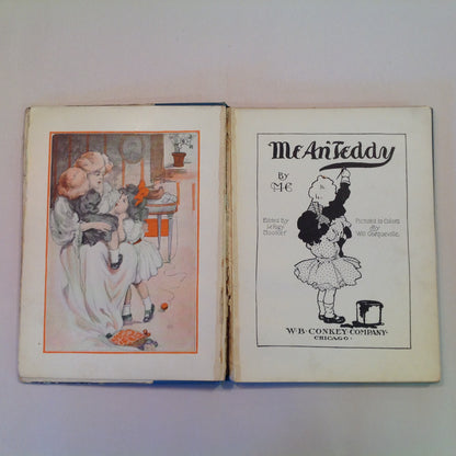 Antique 1906 Children's Hardcover Me An' Teddy LeRoy Hooker Will Garqueville First Edition