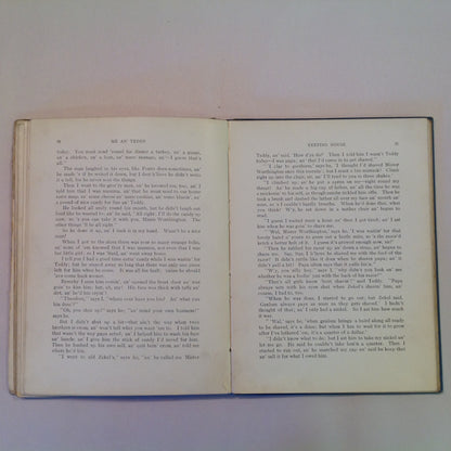 Antique 1906 Children's Hardcover Me An' Teddy LeRoy Hooker Will Garqueville First Edition