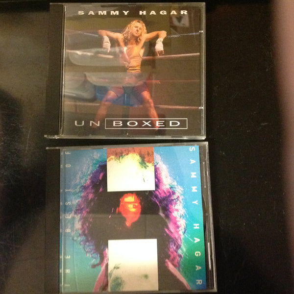 Bargain SET of 2 CD's Sammy Hagar Unboxed The Best Of D100424 GEFD-24702