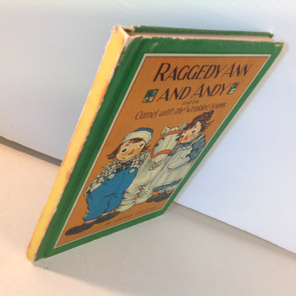 Vintage 1960 Bobbs-Merrill Hardcover Book Raggedy Ann and Andy and the Camel With the Wrinkled Knees by Johnny Gruelle