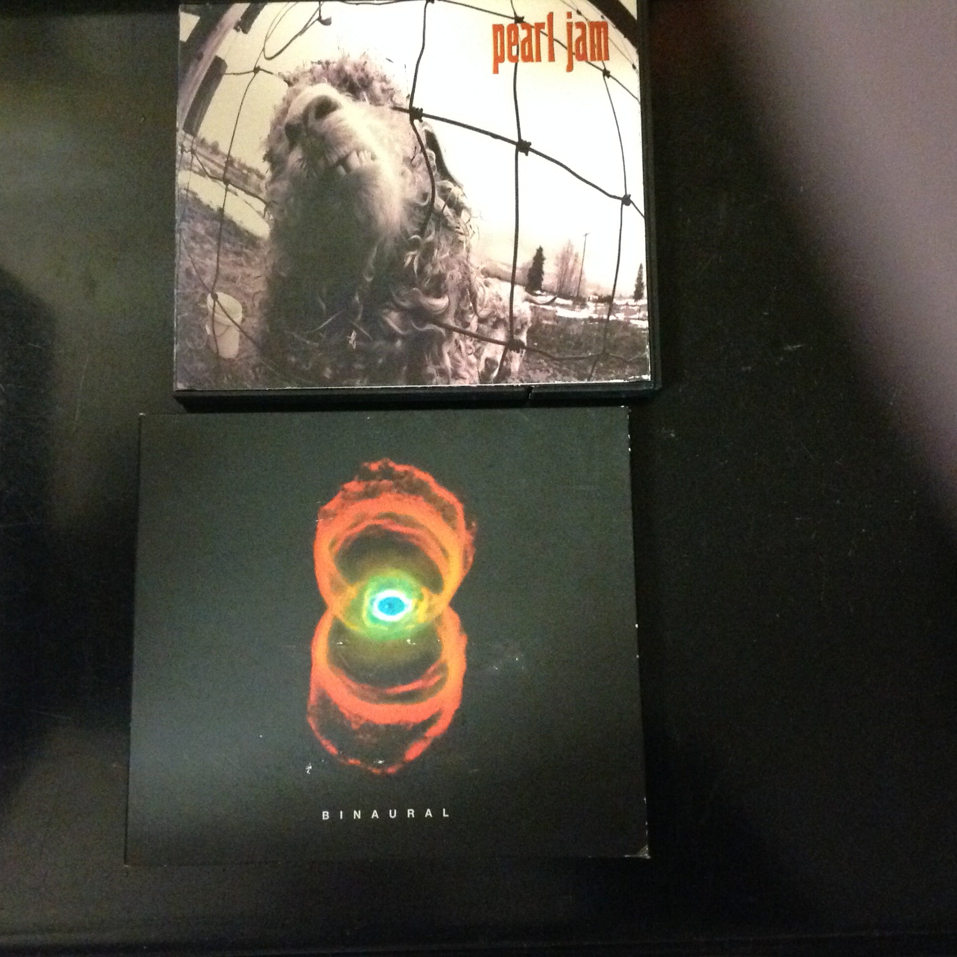 Bargain SET of 2 CD's Pearl Jam Vs. Versus Binaural Booklets Included EK63665 ZK53136