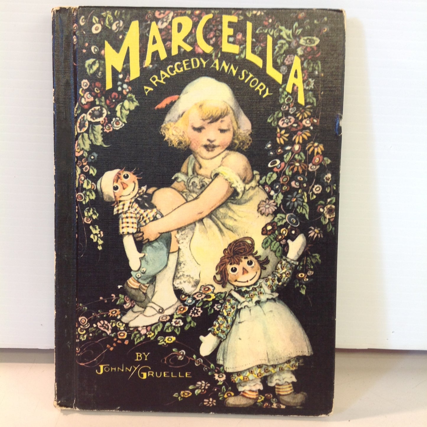 Vintage 1960 M A Donohue Hardcover Book Marcella, A Raggedy Ann Story by Johnny Gruelle