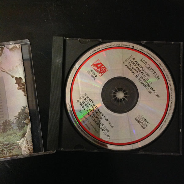 CD Led Zeppelin Untitled Atlantic 19129-2 Europe 250 008
