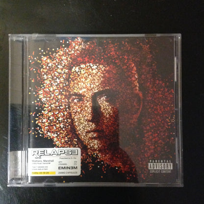 CD Eminem Relapse Marshall Mathers Slim Shady 2009