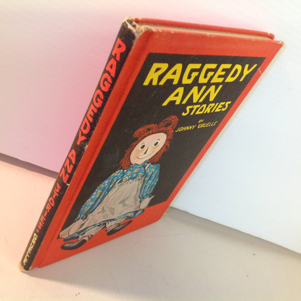 Vintage 1961 Bobbs-Merrill Hardcover Book Raggedy Ann Stories by Johnny Gruelle