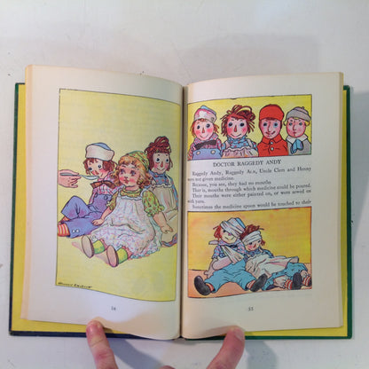 Vintage 1960 Bobbs-Merrill Hardcover Book Raggedy Andy Stories by Johnny Gruelle