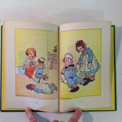 Vintage 1960 Bobbs-Merrill Hardcover Book Raggedy Andy Stories by Johnny Gruelle