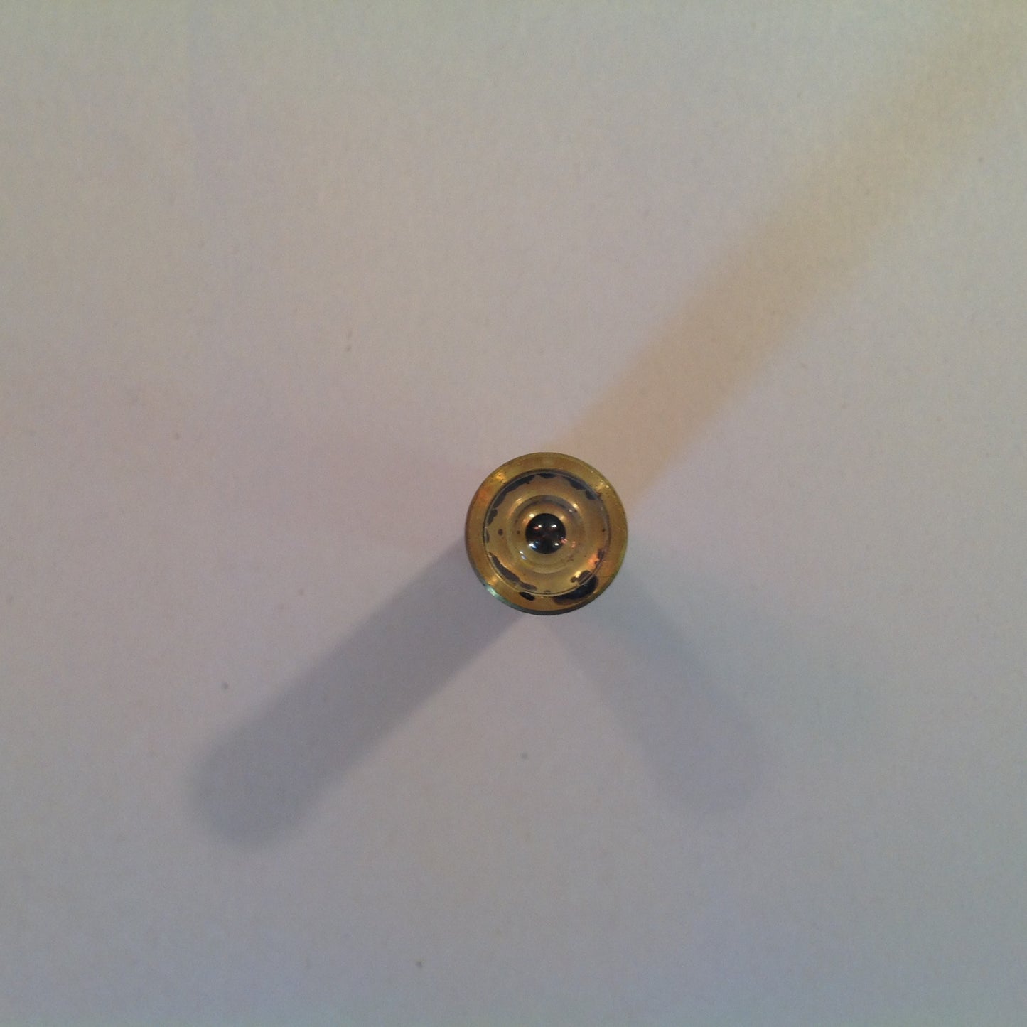 Vintage New Old Stock Brass Peephole