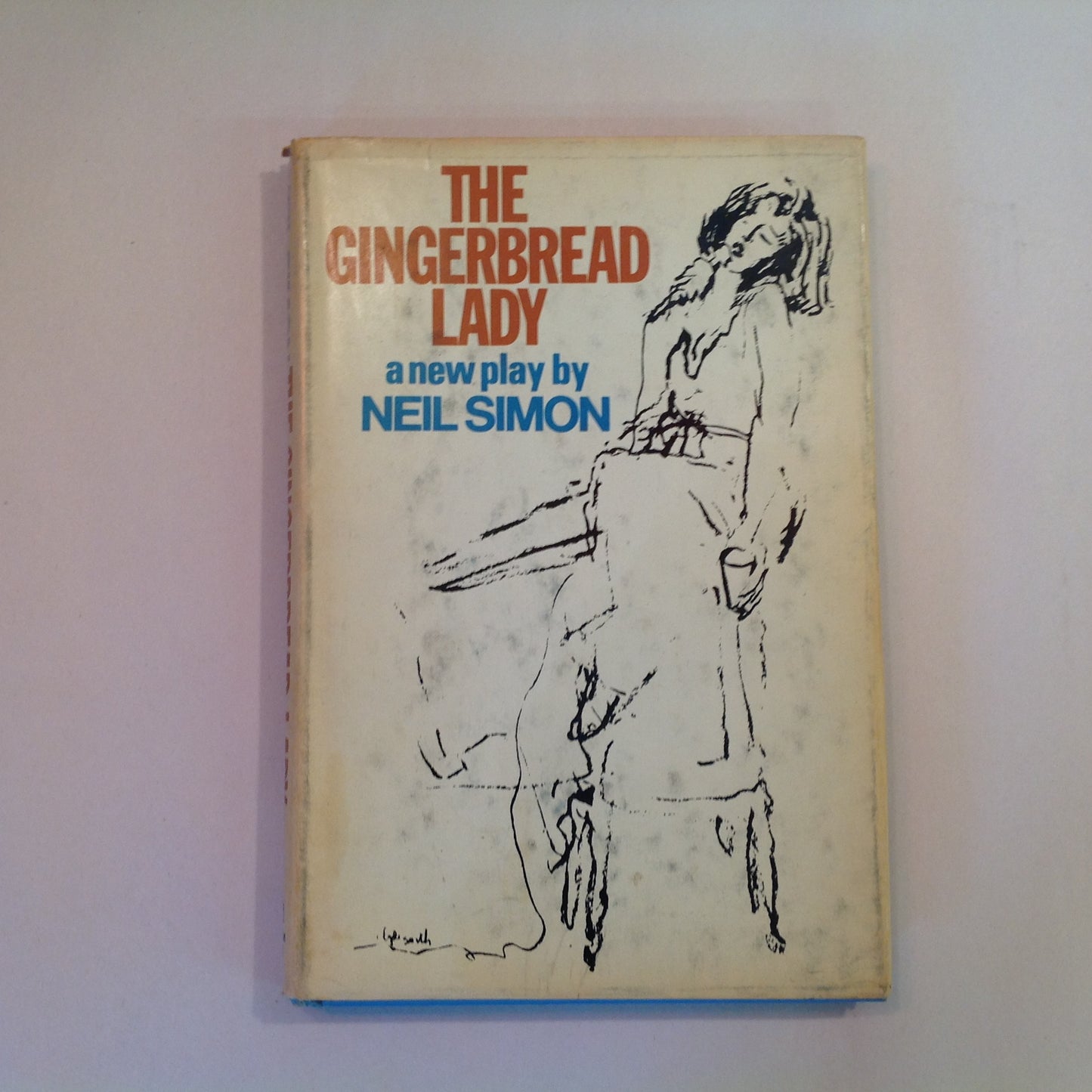 Vintage 1971 Hardcover The Gingerbread Lady: A New Play by Neil Simon BCE